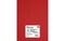PA Paper Accents Heavyweight Smooth Cardstock 8.5" x 11" Chinese Red, 100lb colored cardstock paper for card making, scrapbooking, printing, quilling and crafts, 25 piece pack